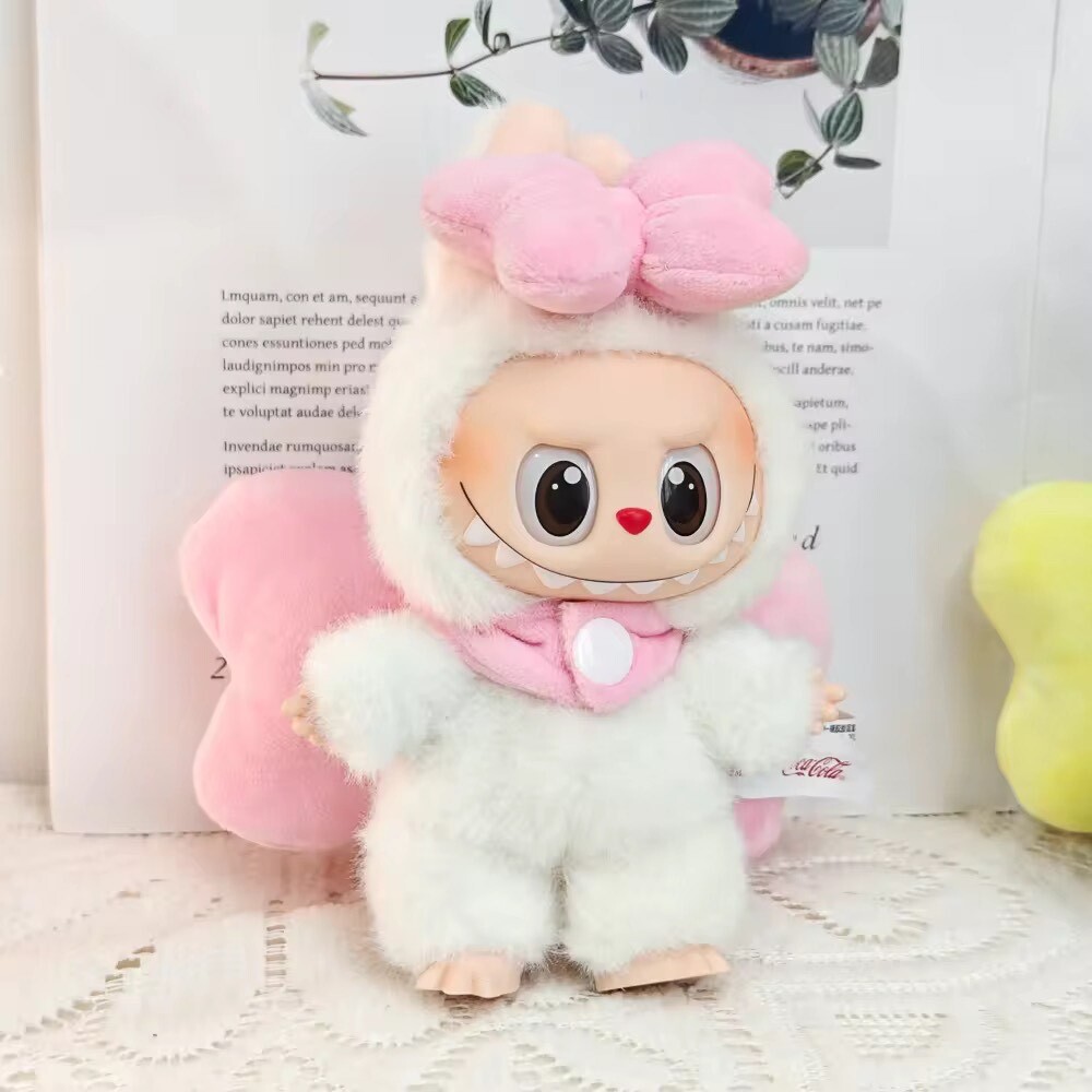 LAST ONE Pop Mart Pink Labubu Bow Cute Set